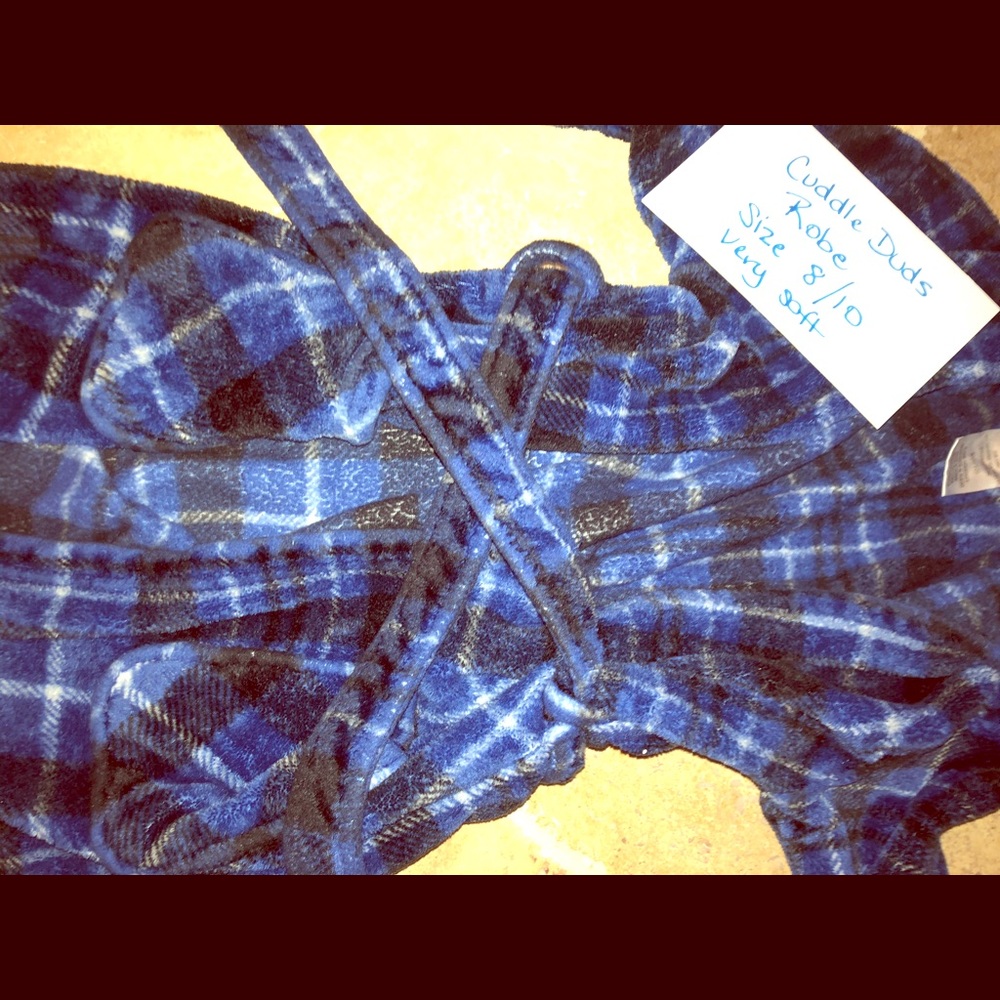 Boys soft robe